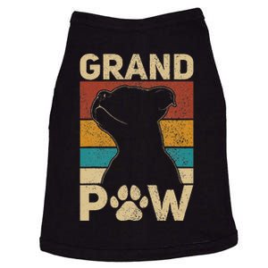 Grandpaw Dog Grandpa Funny Dog Lover Grandfather Men Pitbull Doggie Tank