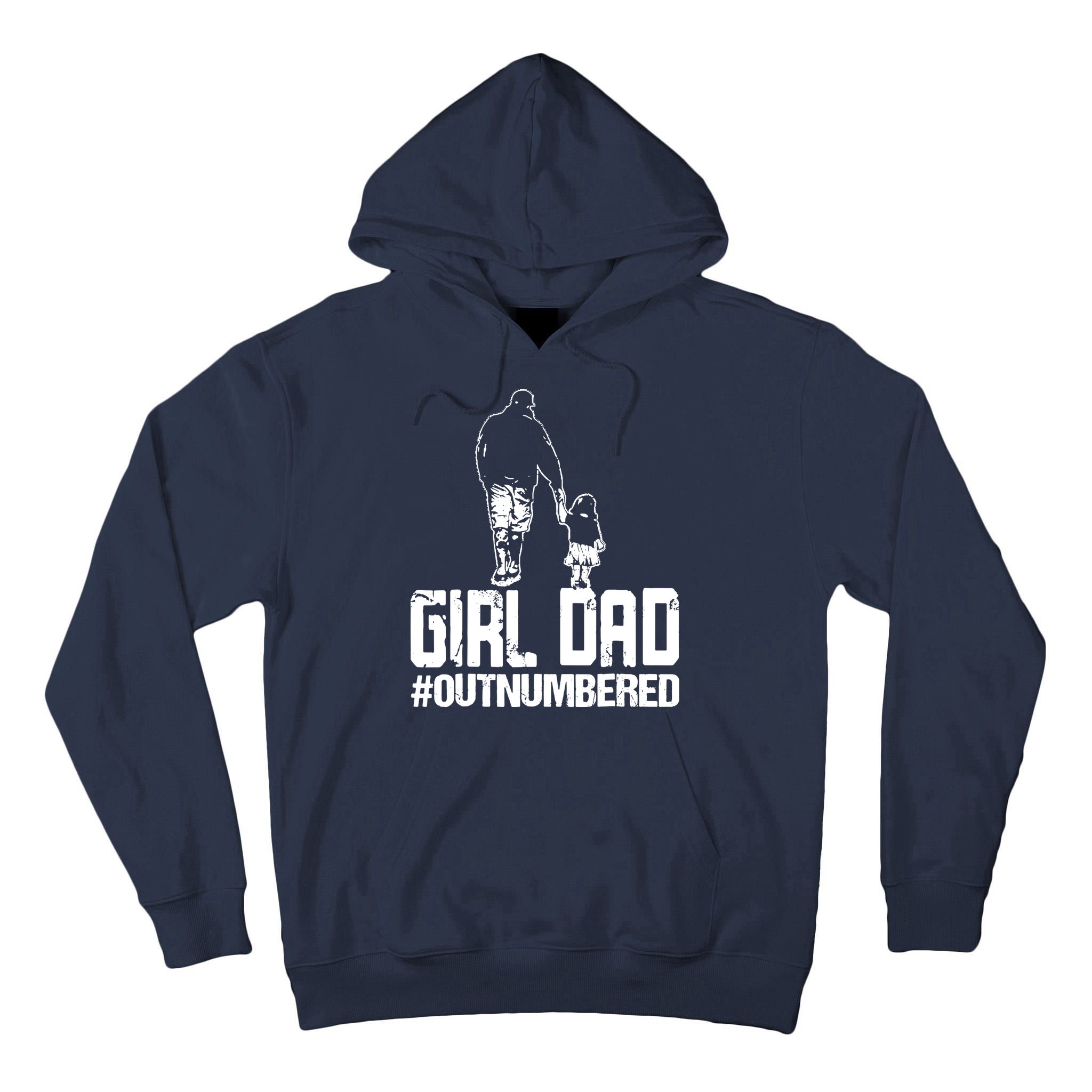 Girl Dad Tall Hoodie