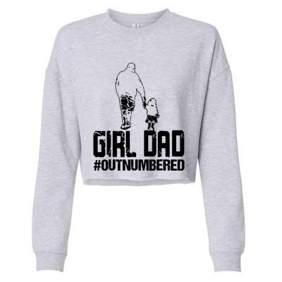 Girl Dad Cropped Pullover Crew