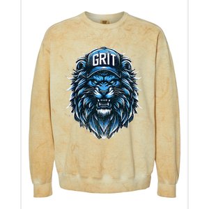 Grit Detroit Colorblast Crewneck Sweatshirt