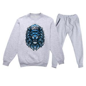 Grit Detroit Premium Crewneck Sweatsuit Set