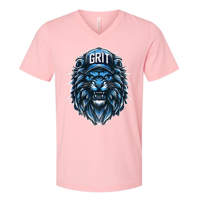 Grit Detroit V-Neck T-Shirt