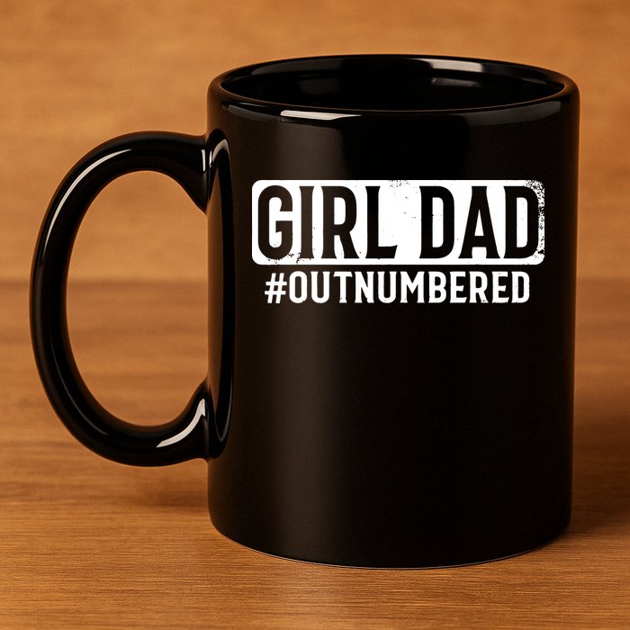 Girl Dad 11oz C Handle Ceramic Mug