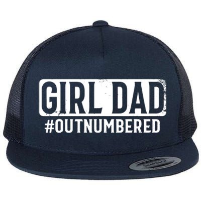 Girl Dad Flat Bill Trucker Hat