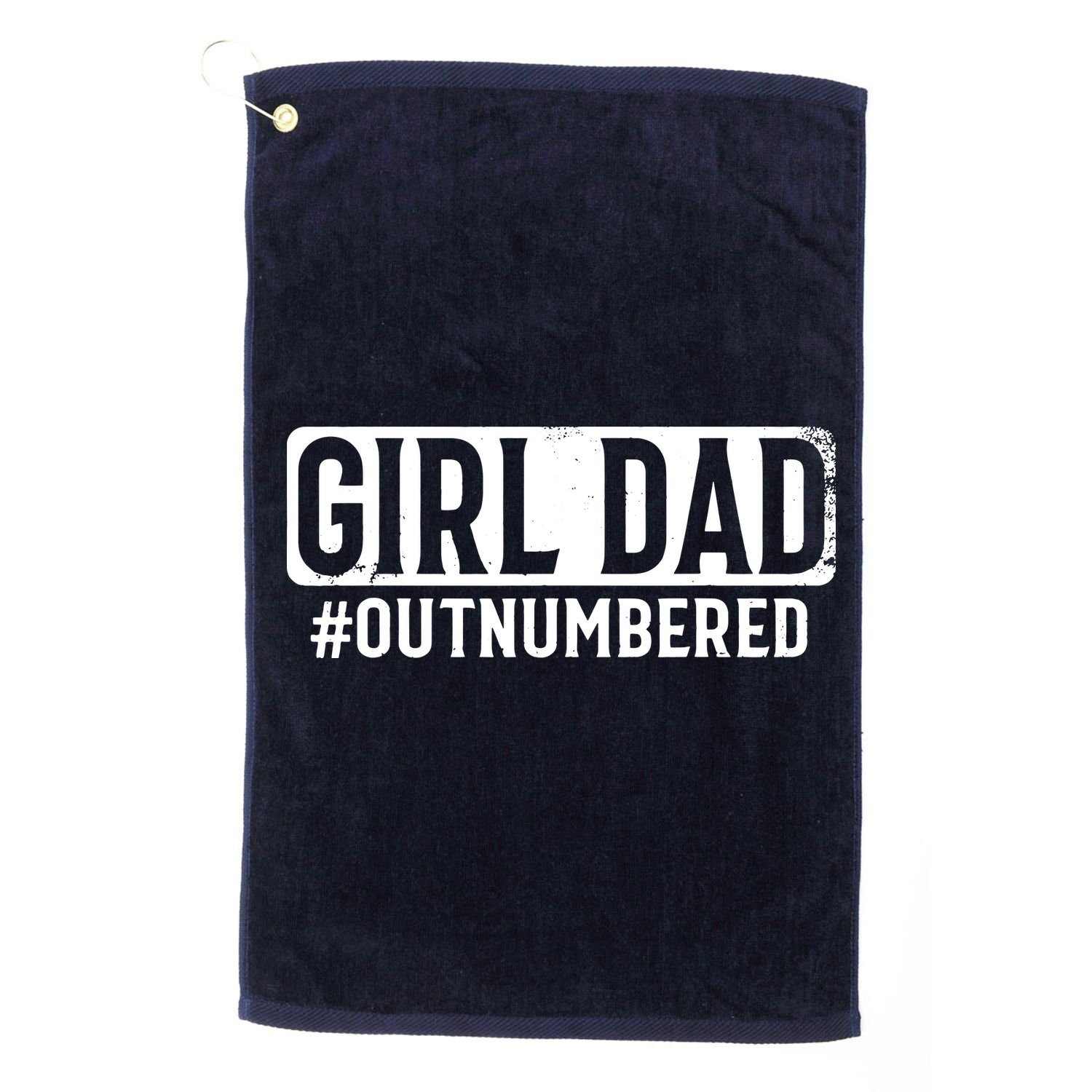 Girl Dad Golf Towel