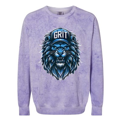 Grit Detroit Colorblast Crewneck Sweatshirt