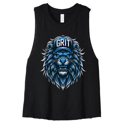 Grit Detroit Women's Racerback Cropped Tank