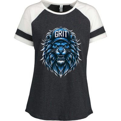 Grit Detroit Enza Ladies Jersey Colorblock Tee