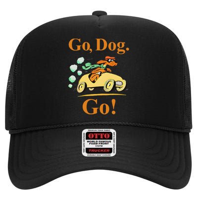 Go Dog Go Essential High Crown Mesh Back Trucker Hat