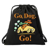Go Dog Go Essential Drawstring Bag