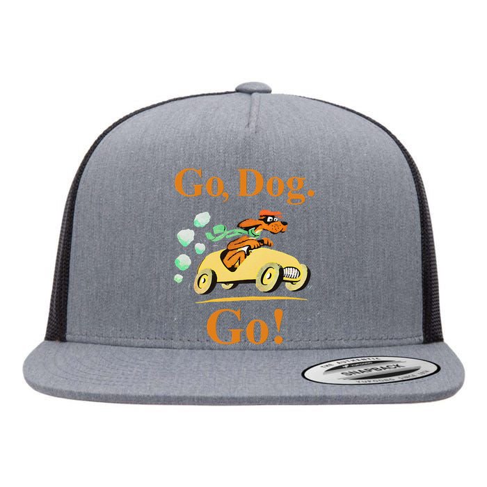 Go Dog Go Essential Flat Bill Trucker Hat