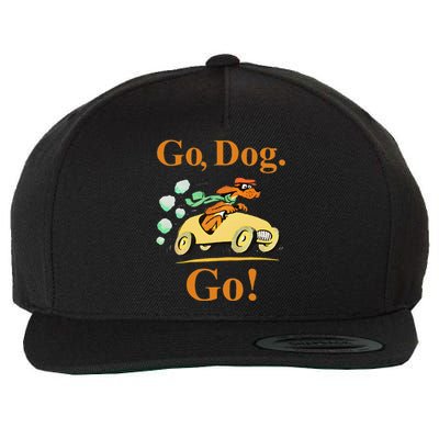 Go Dog Go Essential Wool Snapback Cap