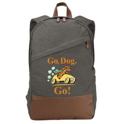 Go Dog Go Essential Cotton Canvas Backpack