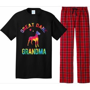 Great Dane Grandma Great Dane Nana Great Dane Dog Lover Pajama Set