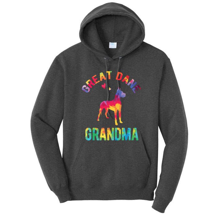 Great Dane Grandma Great Dane Nana Great Dane Dog Lover Tall Hoodie