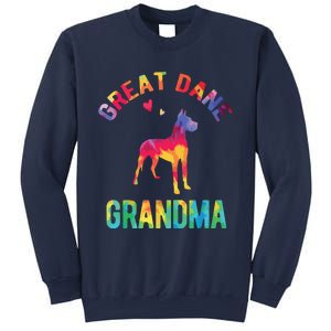 Great Dane Grandma Great Dane Nana Great Dane Dog Lover Sweatshirt