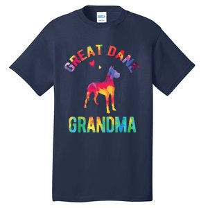 Great Dane Grandma Great Dane Nana Great Dane Dog Lover Tall T-Shirt