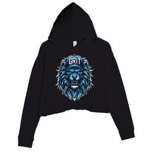 Grit Detroit Crop Fleece Hoodie