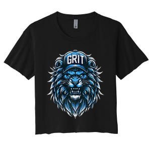 Grit Detroit Women's Crop Top Tee