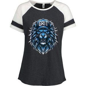 Grit Detroit Enza Ladies Jersey Colorblock Tee