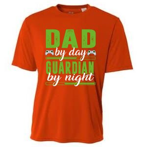 Gaming Dad Gift Funny Gamer Dad Gift Cooling Performance Crew T-Shirt