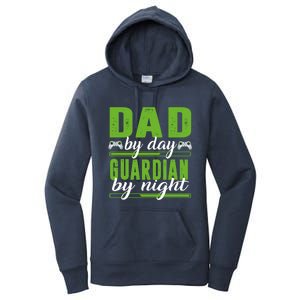 Gaming Dad Gift Funny Gamer Dad Gift Women's Pullover Hoodie