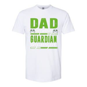 Gaming Dad Gift Funny Gamer Dad Gift Softstyle CVC T-Shirt