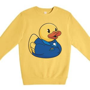 Groom Duck Premium Crewneck Sweatshirt