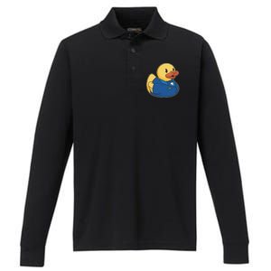 Groom Duck Performance Long Sleeve Polo