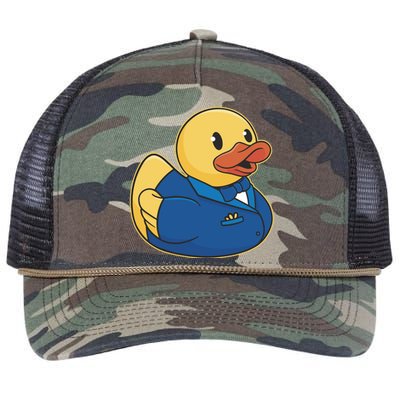 Groom Duck Retro Rope Trucker Hat Cap