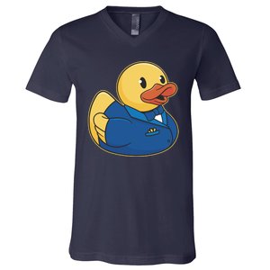 Groom Duck V-Neck T-Shirt