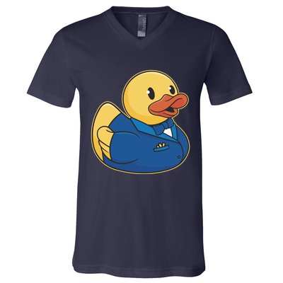 Groom Duck V-Neck T-Shirt