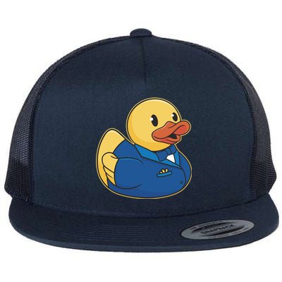 Groom Duck Flat Bill Trucker Hat