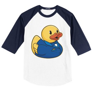 Groom Duck Baseball Sleeve Shirt