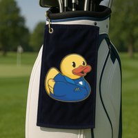 Groom Duck Golf Towel