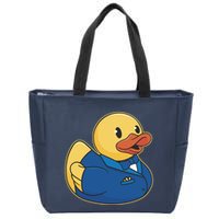 Groom Duck Zip Tote Bag