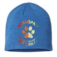 Grandpaw Dog Grandpa Grand Paw Retro Vintage Funny 'S Gift Sustainable Beanie