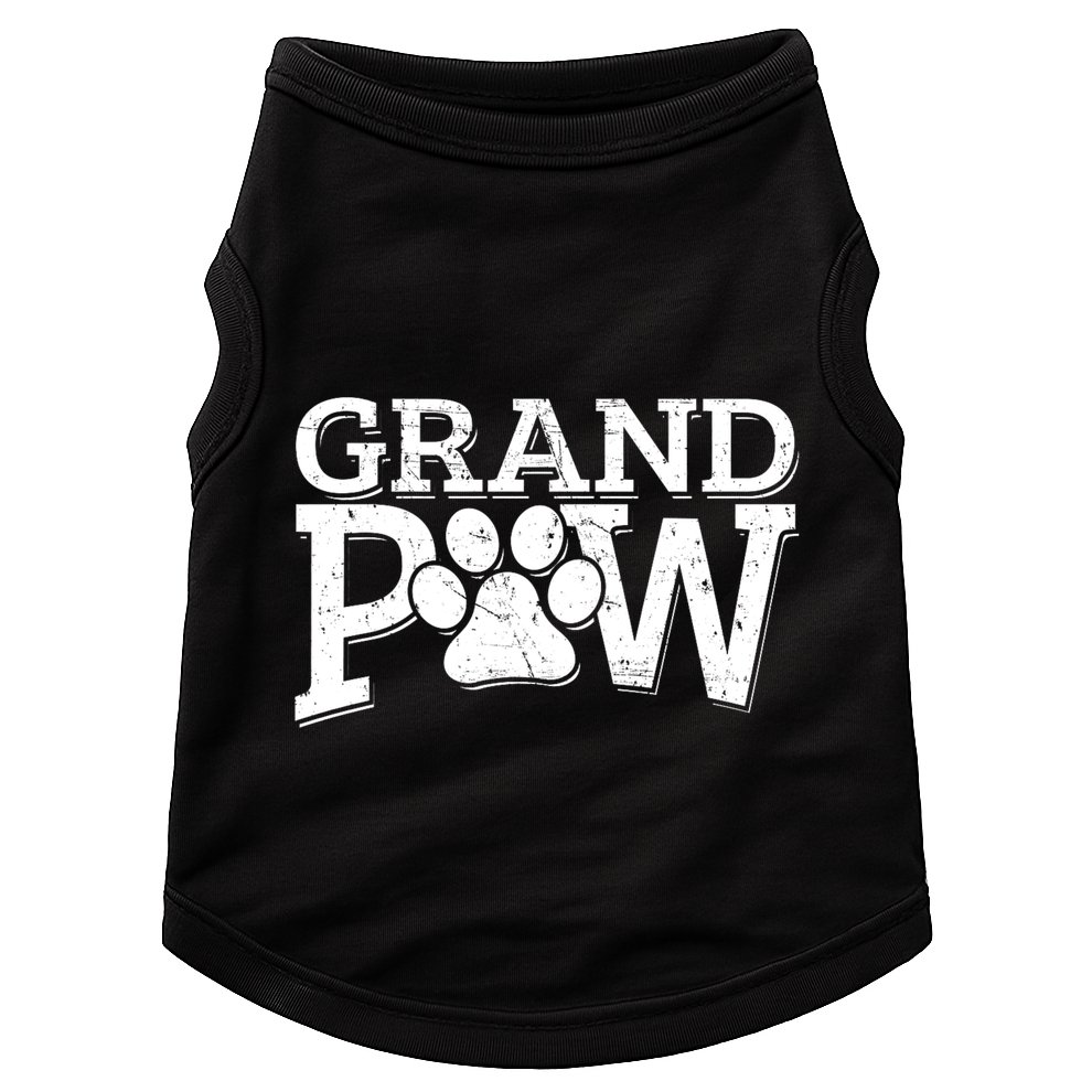 Grandpaw Dog Grandpa Grand Paw Gifts Dad Father Doggie Tank