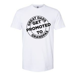 Great Dads Get Promoted To Grandpa Meaningful Gift Softstyle CVC T-Shirt