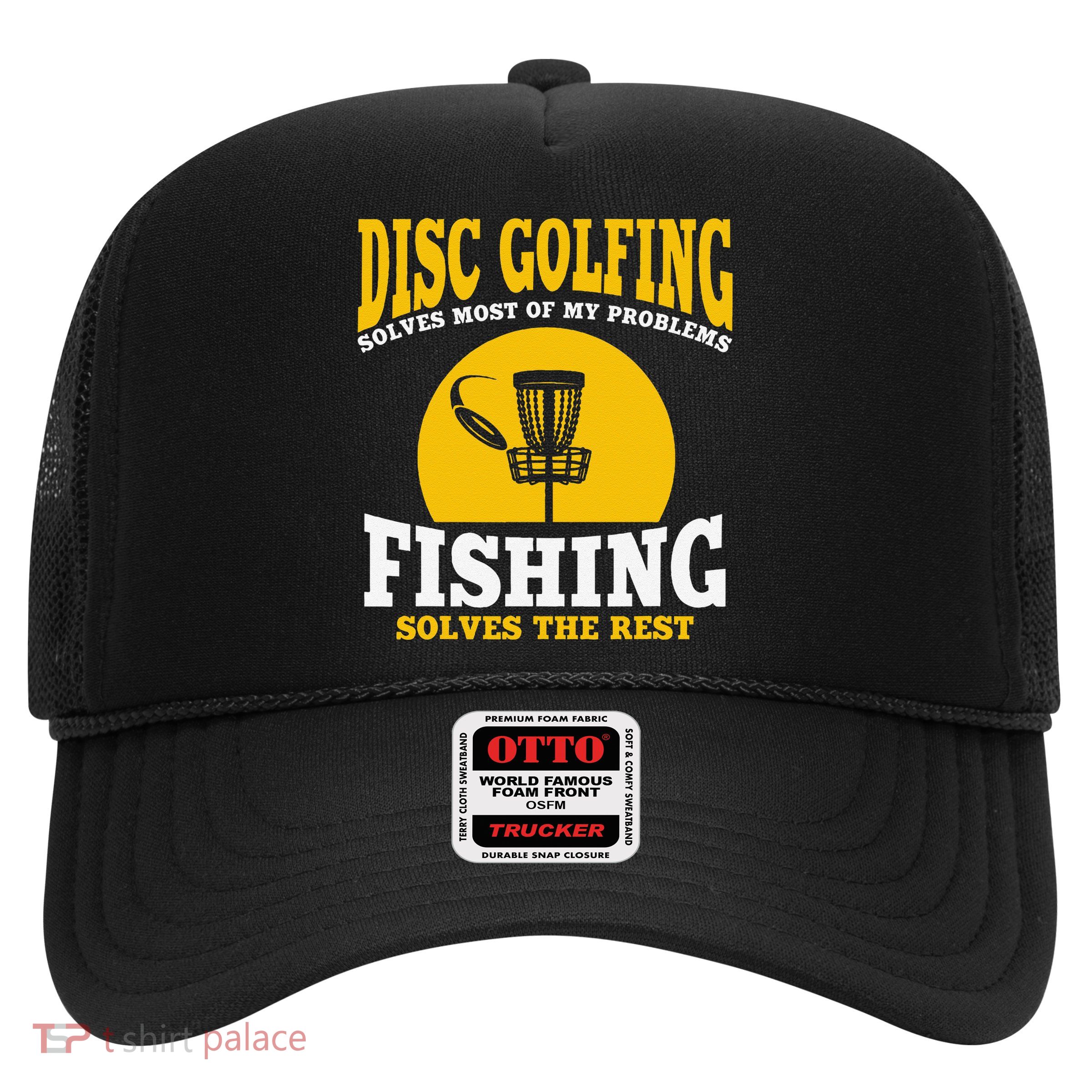 Great Disc Golf And Fishing Gift Trucker Hat