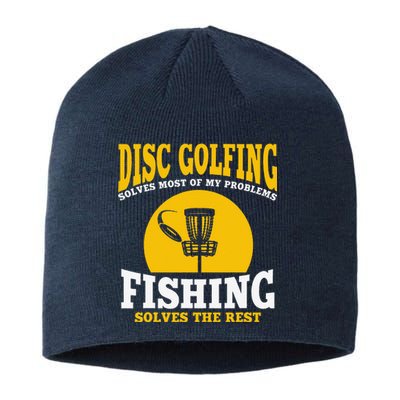 Great Disc Golf And Fishing Gift Sustainable Beanie