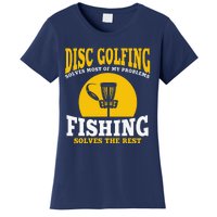 Great Disc Golf And Fishing Gift Women's T-Shirt