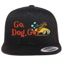 Go Dog Go Essential Gift Flat Bill Trucker Hat