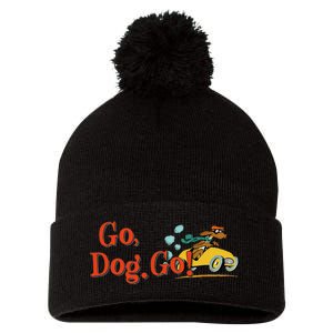 Go Dog Go Essential Gift Pom Pom 12in Knit Beanie