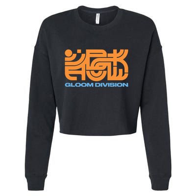 Gloom Division Cropped Pullover Crew
