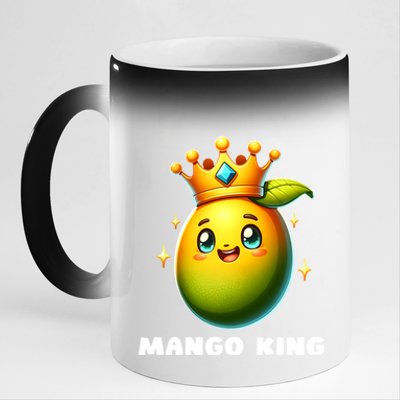 Go Dad Gos Fruit Lover Go King Funny Gift 11oz Black Color Changing Mug