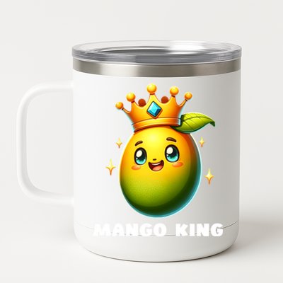 Go Dad Gos Fruit Lover Go King Funny Gift 12 oz Stainless Steel Tumbler Cup