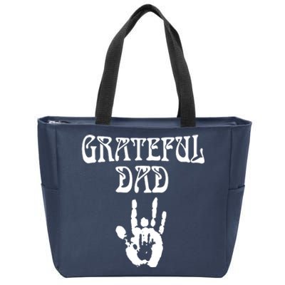 Grateful Dad Zip Tote Bag