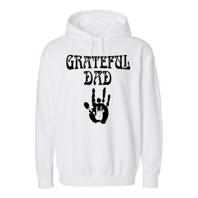 Grateful Dad Garment-Dyed Fleece Hoodie