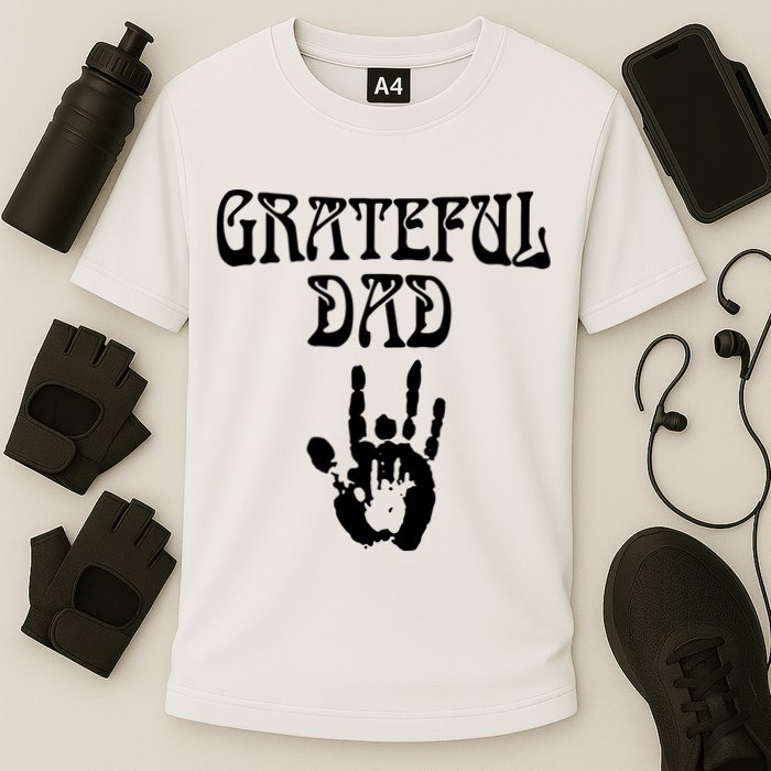 Grateful Dad Cooling Performance Crew T-Shirt